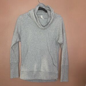 Lululemon Pull Over Grey Hoodie Sz 4 (S)